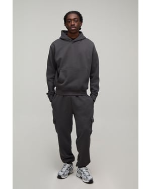 Boxy Hooded Cargo Tracksuit