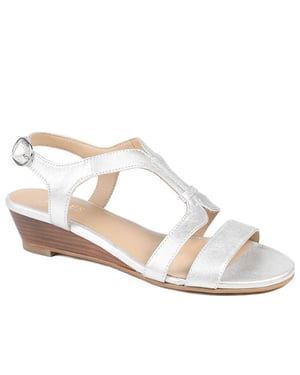 Jones Bootmaker Gravina Leather Slingback Sandals