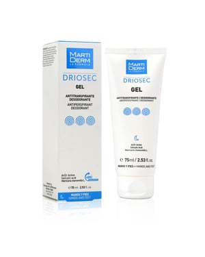Driosec Antiperspirant Gel För Händer Och Fötter 75 ml