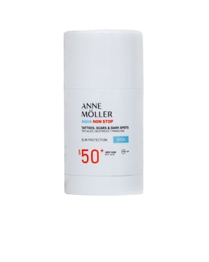 Aqua Non Stop Tatuajes, Cicatrices Y Manchas Stick Spf50+ 25 gr