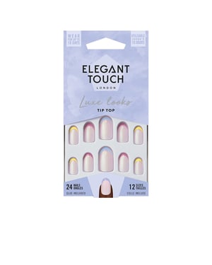 Luxe Looks Naglar Med Lim Oval Limited Edition #tip Top