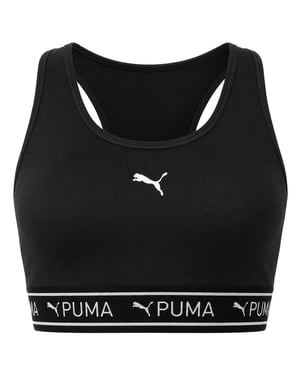 Puma 4KEEPS Elastic Womens Black Sports Bra