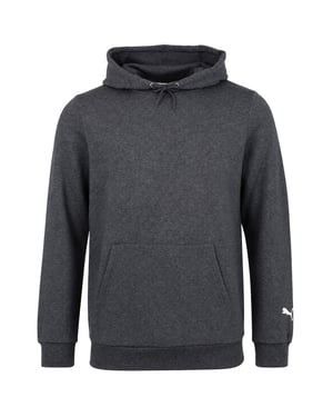 Puma Blank Mens Black Hoodie
