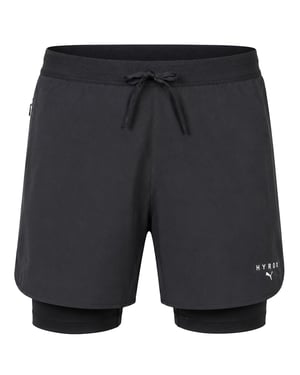Puma x HYROX 2in1 Mens Black Shorts
