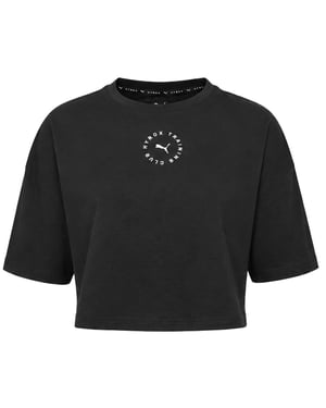 Puma x HYROX Cropped Lifestyle Womens Black T-Shirt