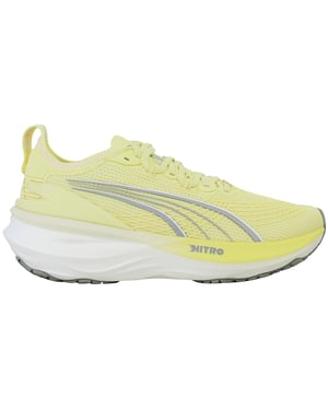 Puma ForeverRun Nitro 2 Womens Yellow Running Shoes