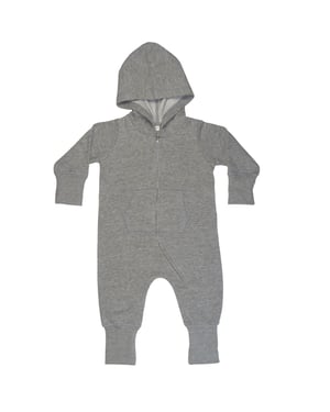 Babybugz Baby gewassen slaappak (Grijze Melange)