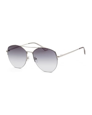 Calvin Klein Men's 57mm Silver Sunglasses CK20121SN-045