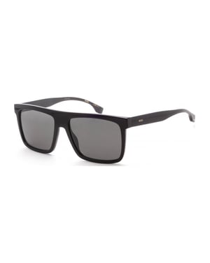 Hugo Boss Men's 59mm Black Sunglasses BOSS1440OS-0807-M9