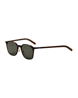 Montblanc Unisex 55 mm Brown Sunglasses MB0420SK-003