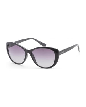 Calvin Klein Women's 57mm Black Sunglasses CK19560SN-001