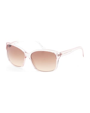 Calvin Klein Women's 60mm Pink Crystal Sunglasses CK20518SN-662