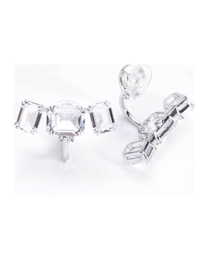 Swarovski Women's Millenia White Crystal Earrings 5701274