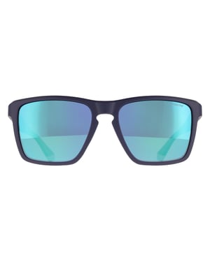 Polaroid Square Mens Matte Blue Grey Grey Green Mirror Polarized PLD 2167/S