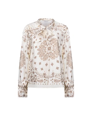 Nukus Angie blouse tie paisley blouses nkf02201