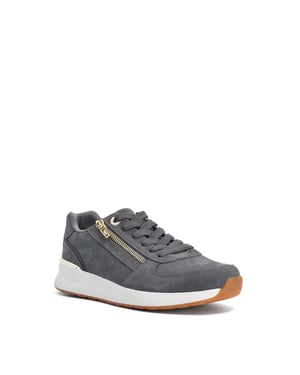 Dune Ladies Excise - Zip-Detail Low-Top Trainers