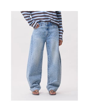 Catwalk Junkie Scratched super barrel fit jeans