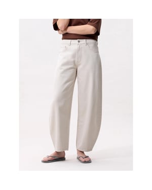 Catwalk Junkie Cropped barrel fit jeans
