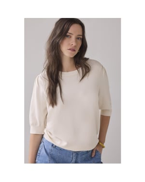 Summum Cannes-7980 short sleeve sweater