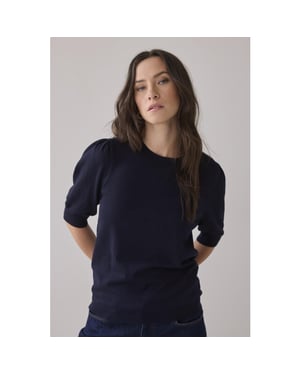 Summum Cannes-7980 short sleeve sweater