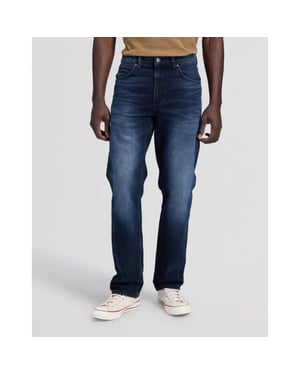 Lee Haden heren regular straight-fit jeans badlands