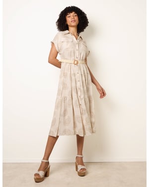 Paisley Print Dress