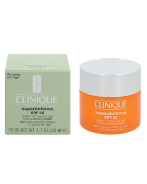 Clinique Superdefense Fatigue + 1st Signs of Age Multi-Correcting Cream for Combination Oily to Oily Skin SPF25