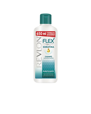 Flex Keratin Rengörande Schampo För Fett Hår 650 ml