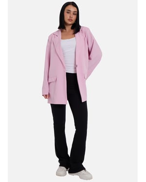 Blush Tailoring Oversized Blazer