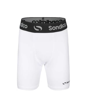 Sondico Snug Fit kompressionsshorts för barn/ungdomar (Vit)