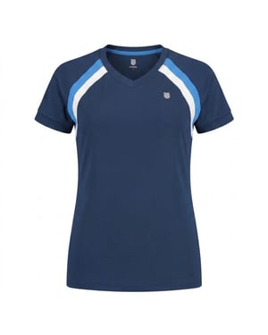 K-Swiss T-shirt för barn/ungdomar – Core Team (Marinblått)