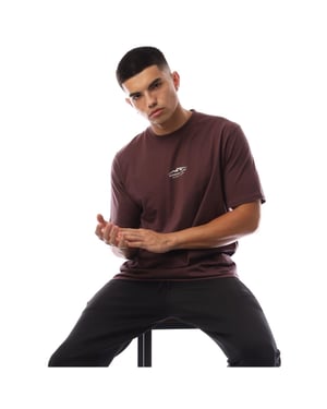 Marshall Artist Heren T-shirt met berglogo, normale pasvorm (Afb.)