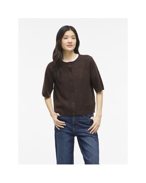 Vila Viliga 2/4 o-neck knit cardigan n