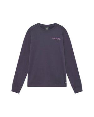 Indian Blue T-shirt lange mouw 960747