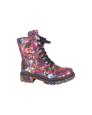 Rieker 72627-92 dames veterboots sportief