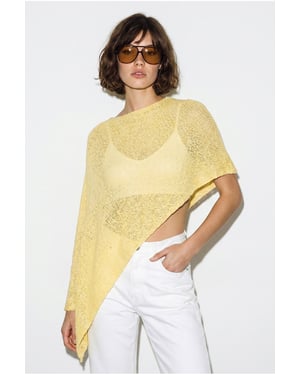 Women’s Knit Cut-Out Beach Cover-Up