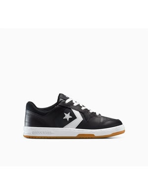 Women's Converse Low Top Trainers in 001-Black/Whi