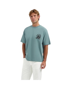 Dstrezzed Collin artwork tee stormy sea