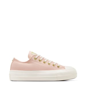 Women's Converse Chuck Taylor All Star Lif Platform Trainers in 691-Pale Peta