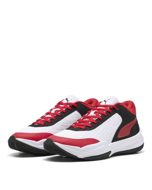 Boys Puma Kids Court Pro 2 Basketball Trainers in Black-For All