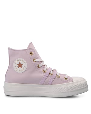 Women's Converse Chuck Taylor All Star Lif Canvas High Top Trainers in 681-Summit Pi