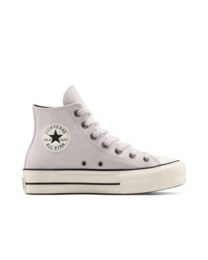 Women's Converse Chuck Taylor All Star Lif High Top Trainers in 535-Bone Cold