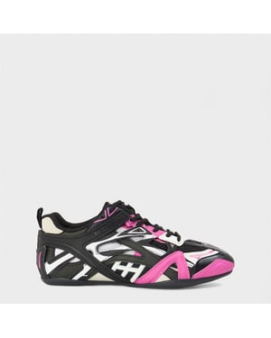 Women's Balenciaga Low Top Trainers in Pink/Beige/Blk