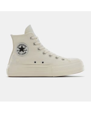 Women's Converse Chuck Taylor All Star Lif Platform Trainers in 286-Egret/Egr