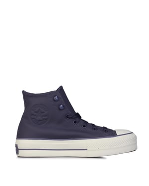 Women's Converse Chuck Taylor All Star Lift Platform Trainers in 501-Shadow Pu