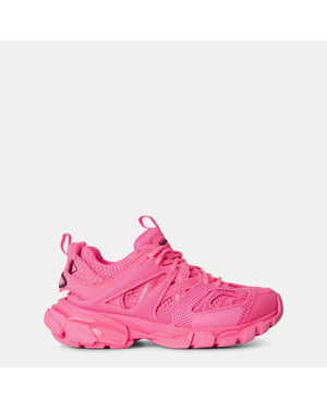 Women's Balenciaga Track Trainers in Fluo Pink/Black