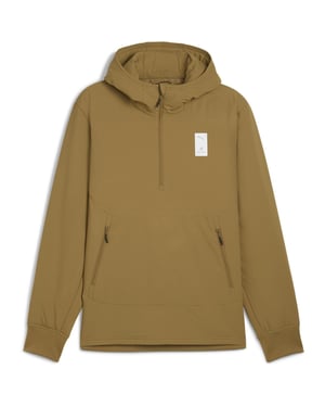 Men's Puma X Saysky Anorak Jacket Performance Running in Honey Butter