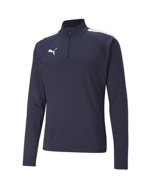 Men's Puma Top in Navy/White