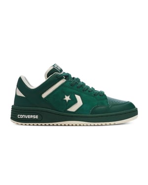 Men's Converse Adults Weapon Low Top Trainers in 386-Green Env