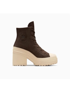 Men's Converse Adults Chuck 70 De Luxe Heel Pla High Top Trainers in 289-Fresh Bre